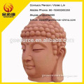 sandstone buddha head